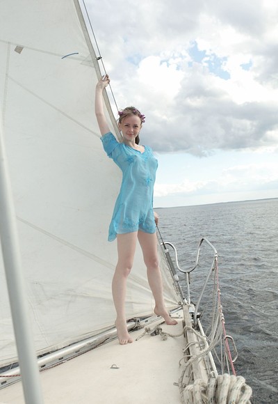 Vega in Girl on a yacht from Stunning 18