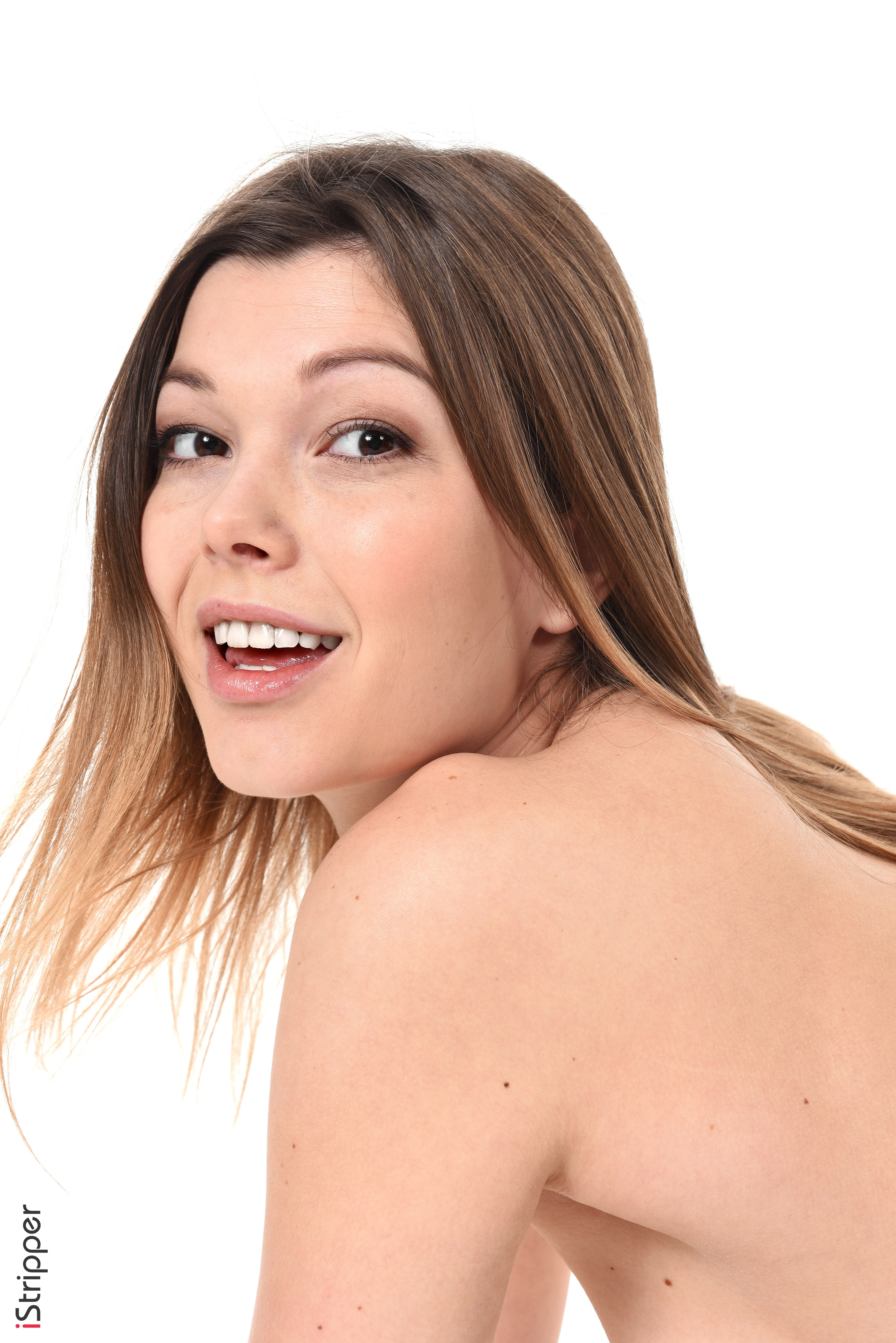 Stefania Beatty in Istripper set A Smile and A Kiss