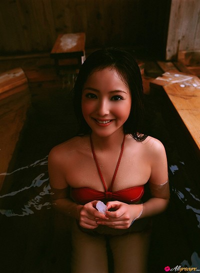 Nozomi Sasaki in Beautiful Snow Scenery in Akita from All Gravure