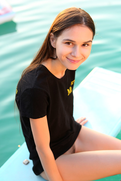 Leona Mia in Diving Board from Metart