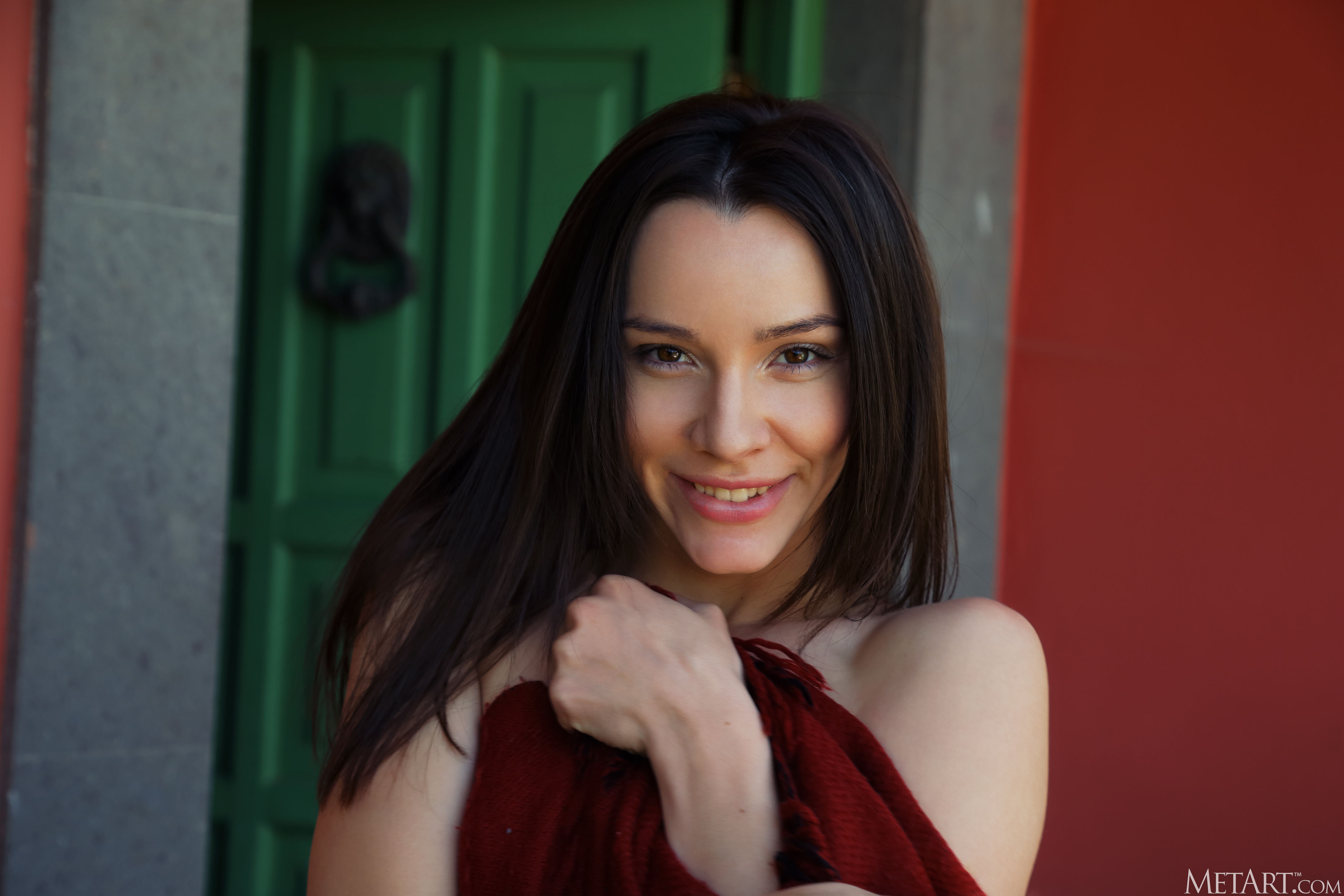 Adel Morel in Metart set Blanketed