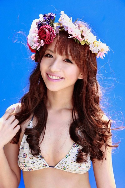 Maomi Yuuki in Cecil Line from All Gravure