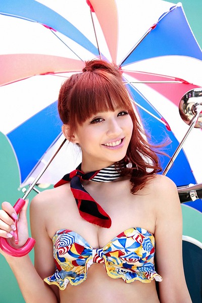 Maomi Yuuki in Cecil Line from All Gravure