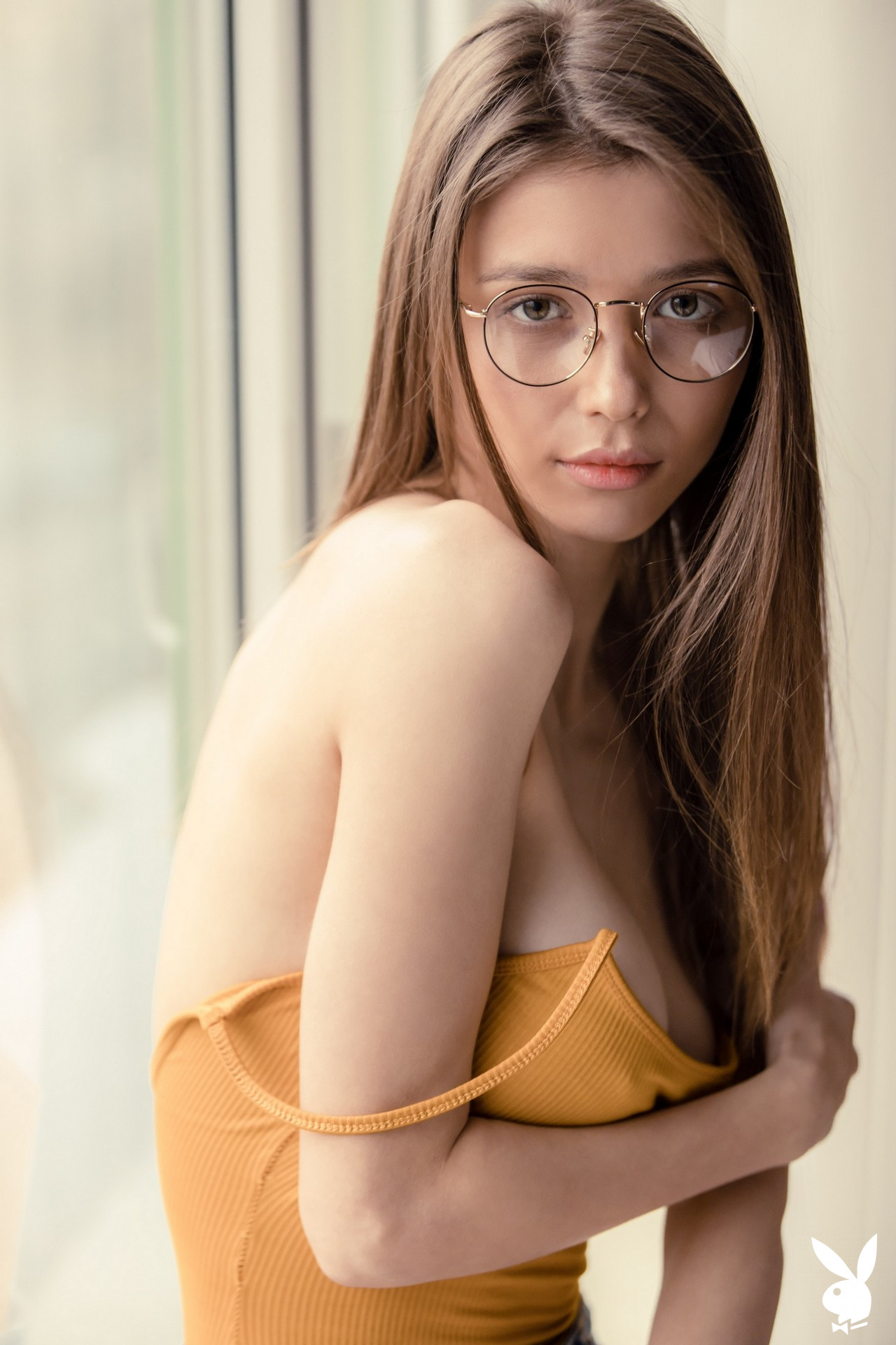 Mila Azul in Playboy set Soft Innocence