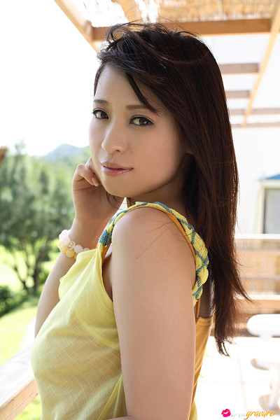 Nozomi Takeuchi in All Gravure set Natural Posture