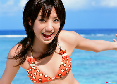 Akina Minami in Angelic Smile from All Gravure