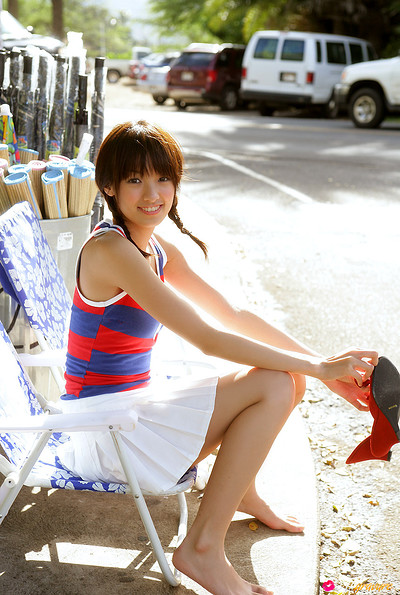 Akina Minami in Laughing Reason from All Gravure