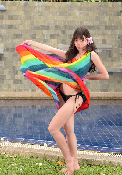 Sowan in Rainbow In The Pool from Teen Dreams
