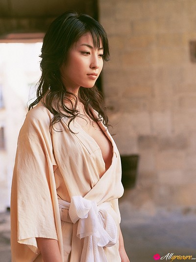 Hiroko Sato in Caffi 1 from All Gravure