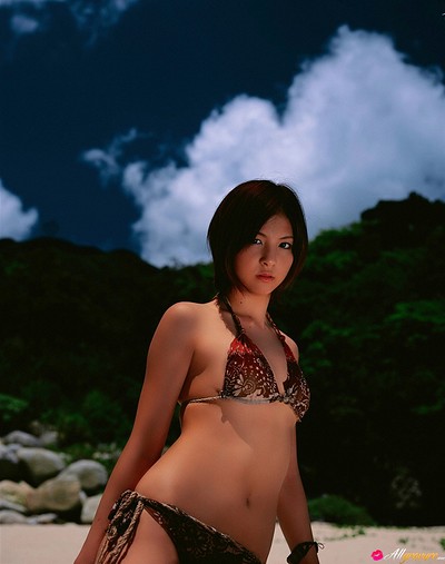 Rina Nagasaki in Light In The Nature from All Gravure