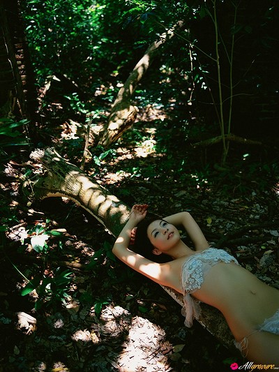 Rina Nagasaki in Light In The Nature from All Gravure