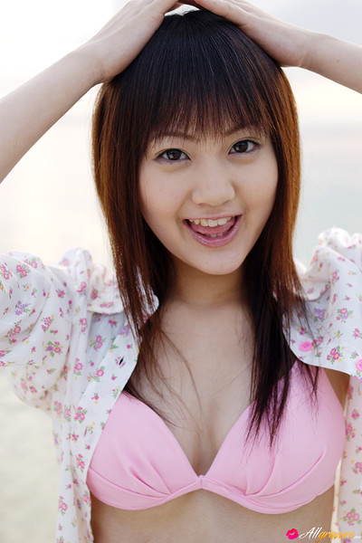 Shoko Hamada in Strawberry For Side from All Gravure