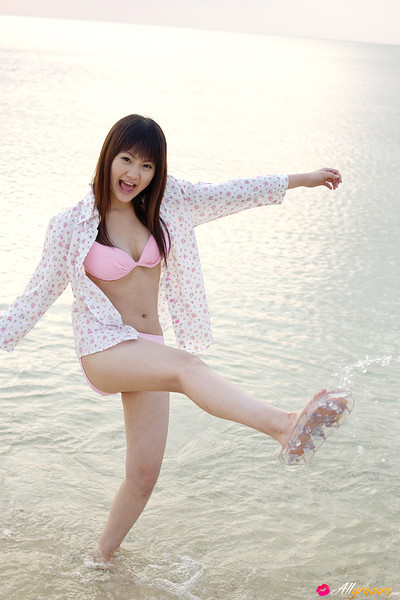 Shoko Hamada in Strawberry For Side from All Gravure