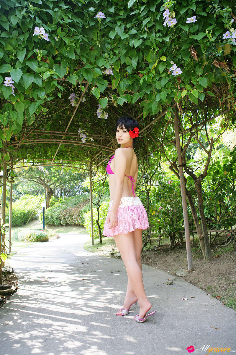 Kazusa Sato in All Gravure set Island Light-3252000