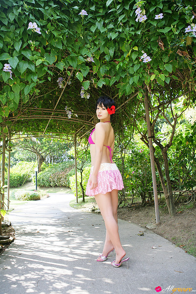 Kazusa Sato in Island Light from All Gravure
