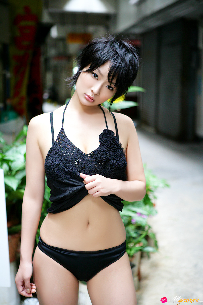 Kazusa Sato in All Gravure set Island Light-3252006