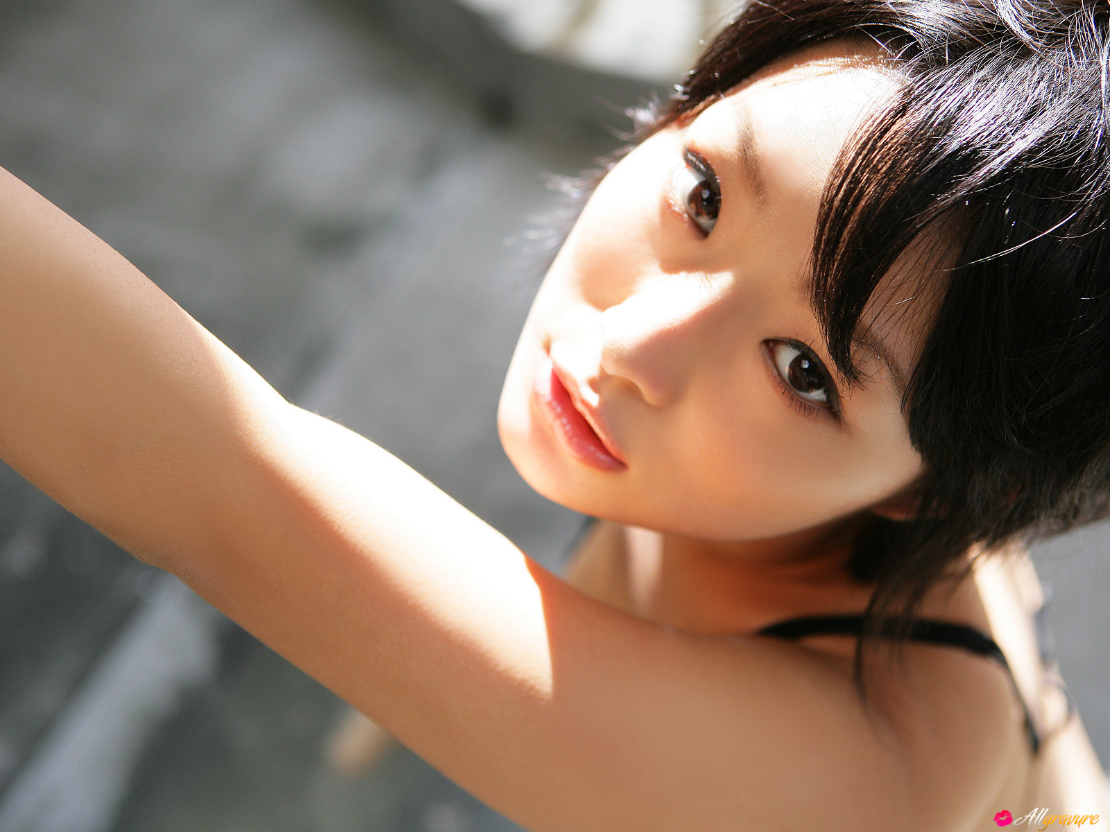 Kazusa Sato in All Gravure set Island Light-3252009