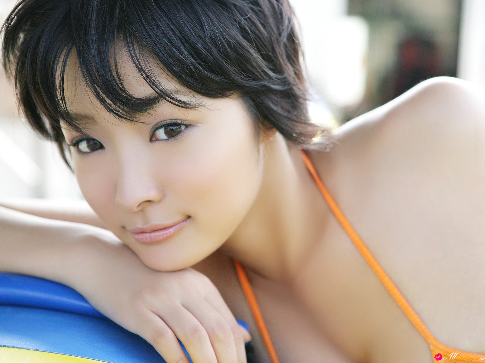 Kazusa Sato in All Gravure set Island Light-3252013