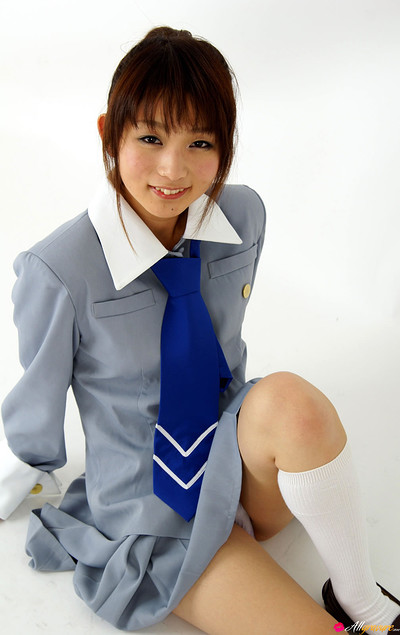 Miyu in Uniform from All Gravure