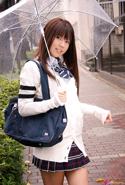 Natsumi Aoi in Preppy from All Gravure