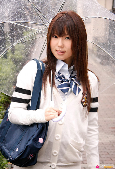 Natsumi Aoi in Preppy from All Gravure