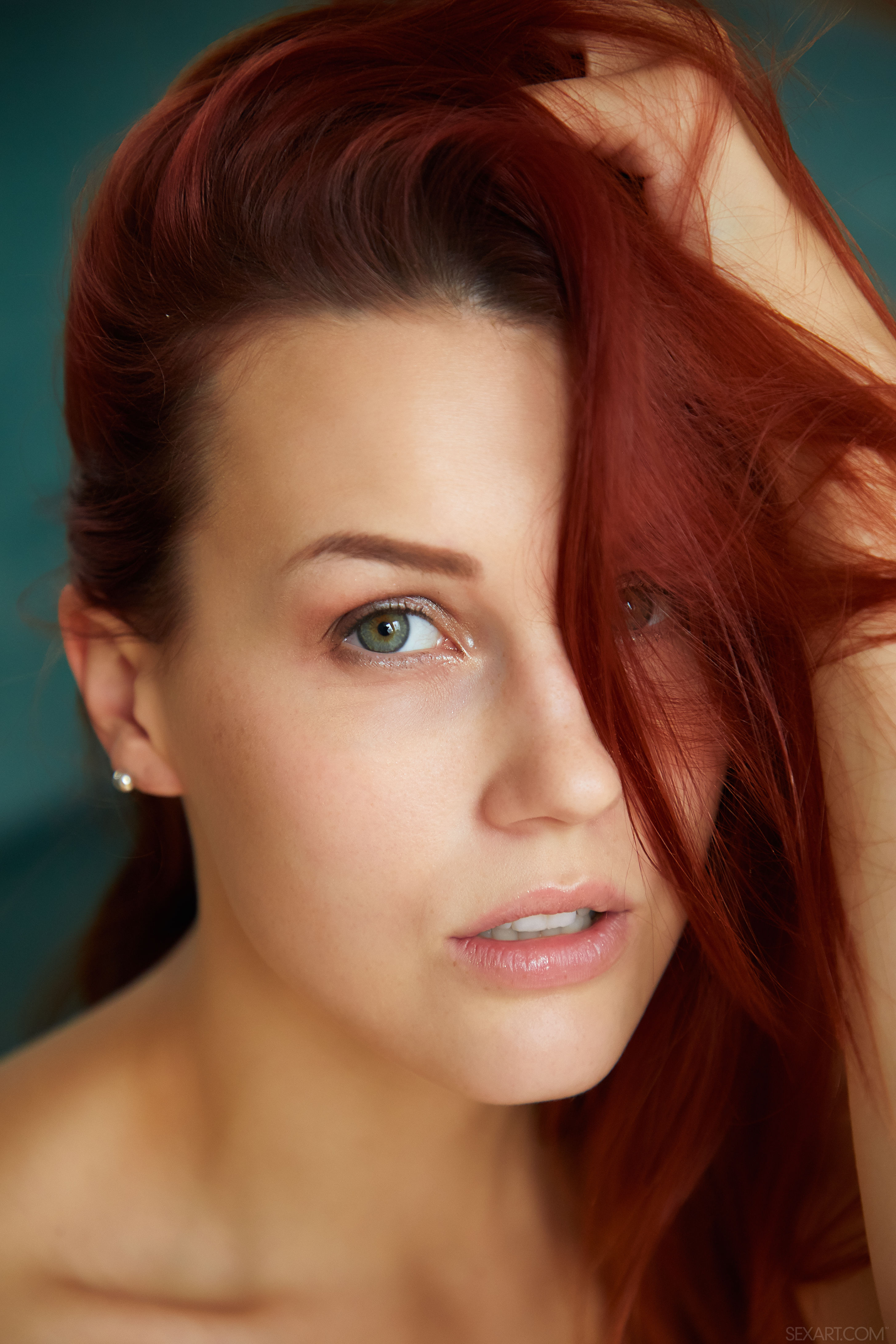 Charlie Red in Sex Art set Fiery