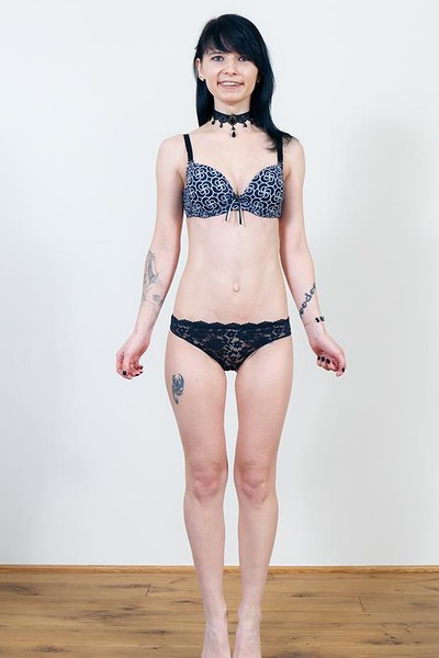 Voodoo in Thin shopgirl from Test Shoots