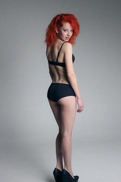 Foxy in Redhead from Test Shoots
