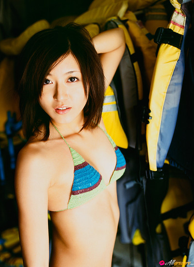 Mami Matsuyama in First Love from All Gravure