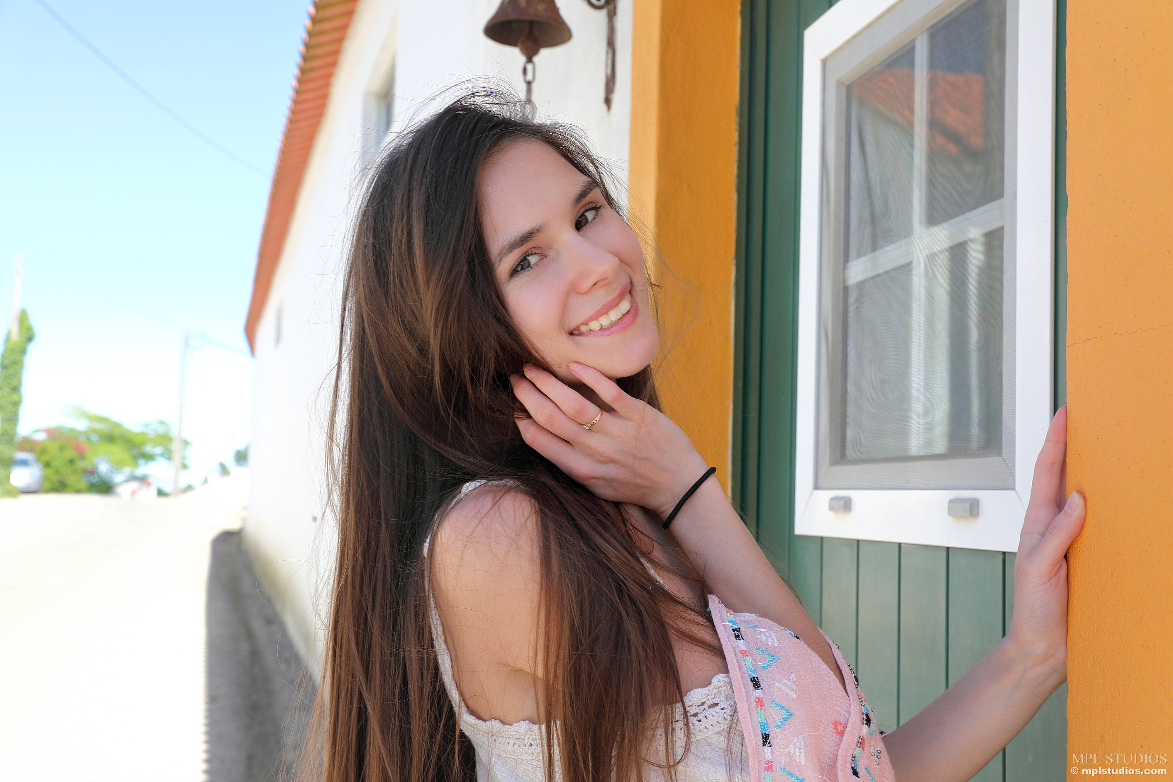Leona Mia in MPL Studios set Postcard from Portugal