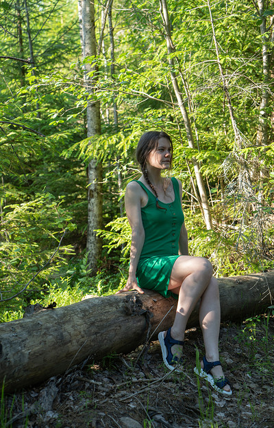 Tina Grey in Meet Me In The Woods from Ultra Films