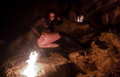 Yonifer Salsa in Fire Cave from Milena Angel