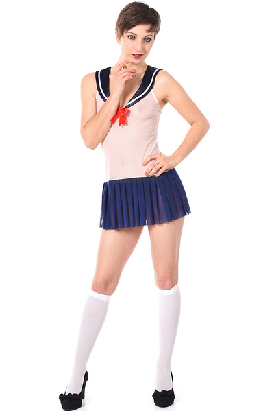 Melody Clark in Navy Graduate from Istripper