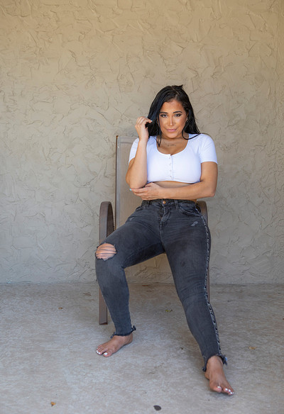 Juliana Cruz in Juliana Outside from Cosmid