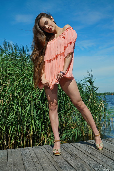Monica Trent in Lakeside View from Metart