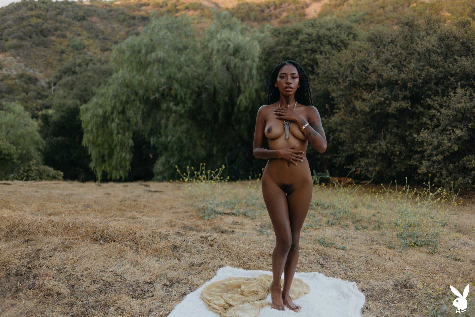 Sarissle in Playboy set Hillside Indulgences