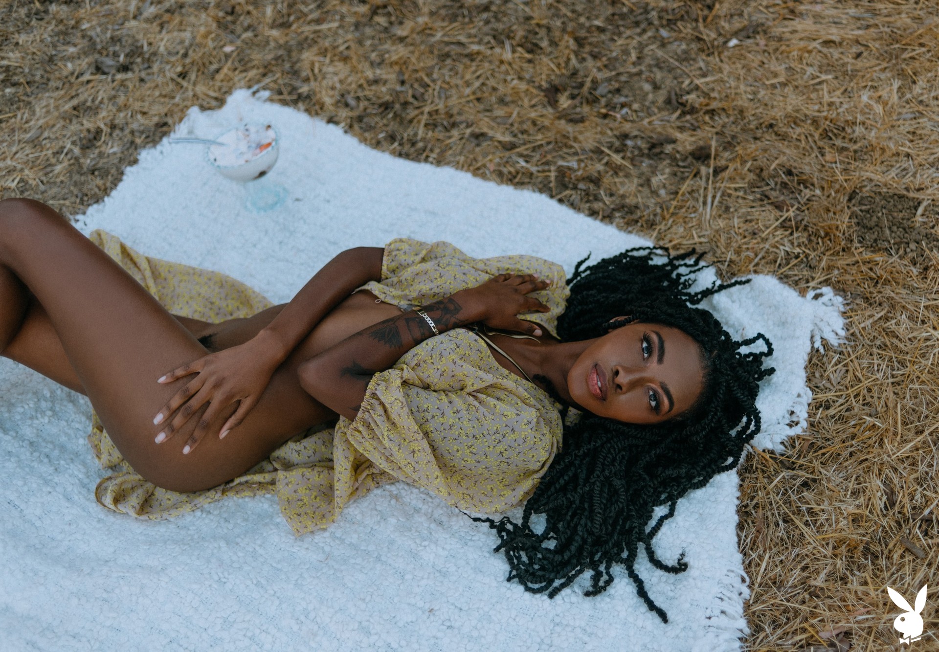 Sarissle in Playboy set Hillside Indulgences