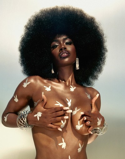 Tanerelle in Playmate December 2020 from Playboy