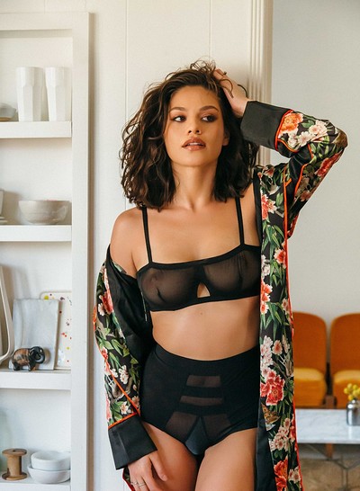 Natalie Del Real in Playboy set The Simple Things
