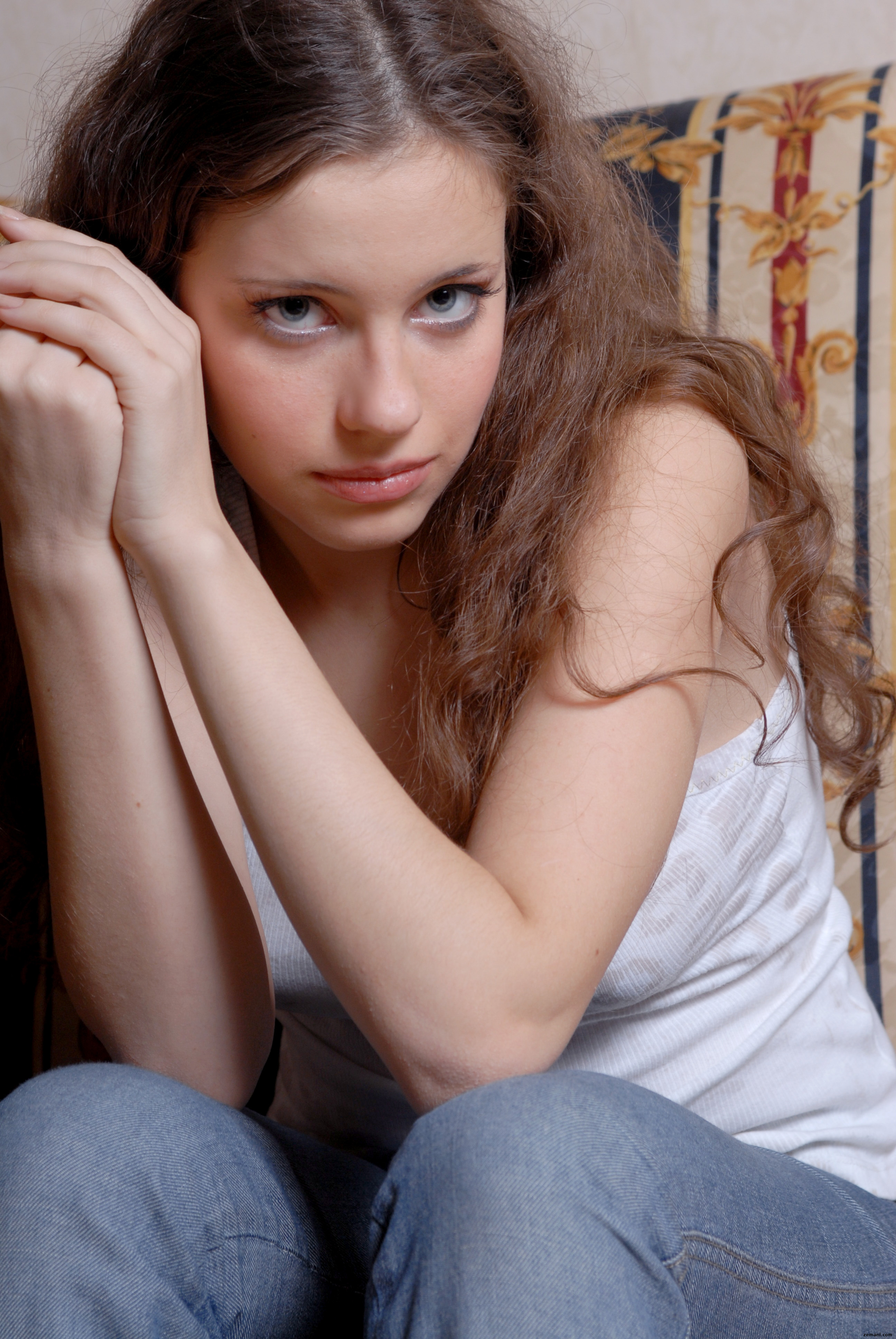 Zhenya in Zemani set Entonso