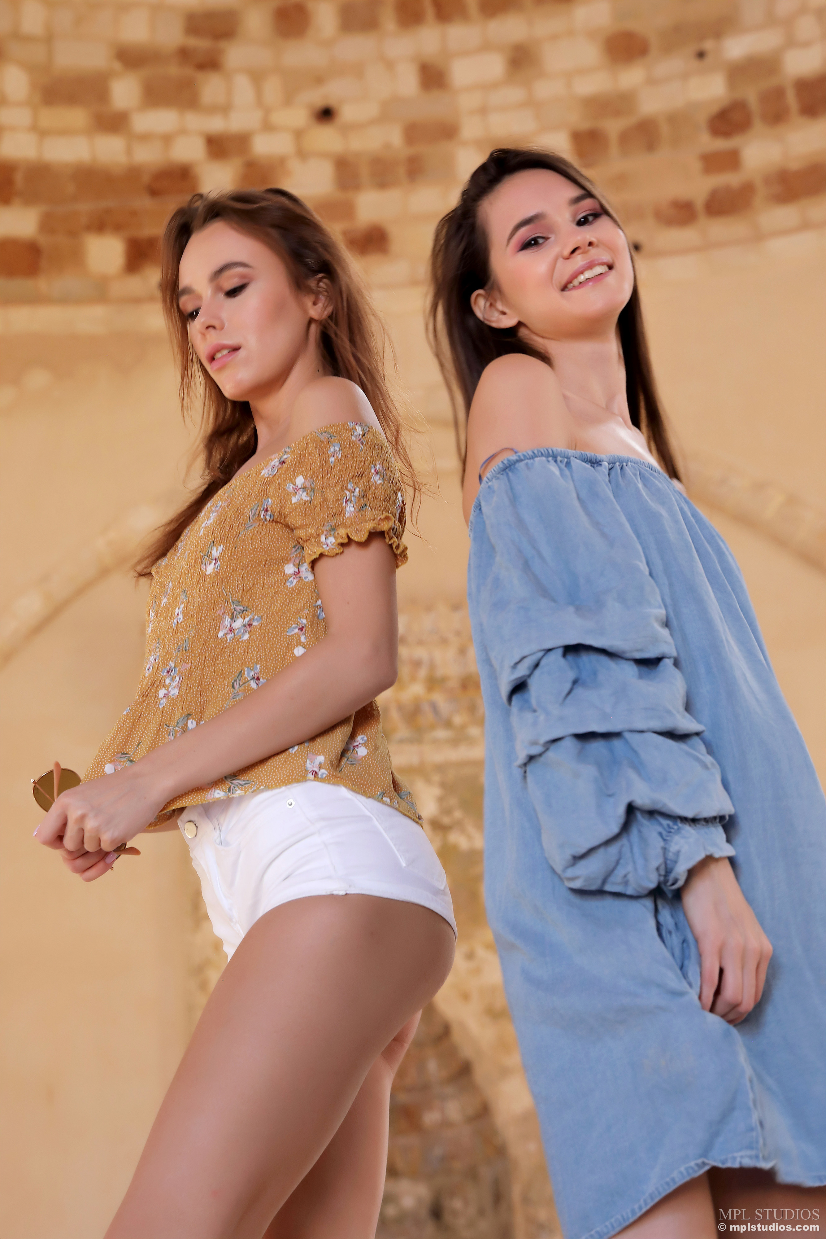Serafina in MPL Studios set Postcard From Rethymno