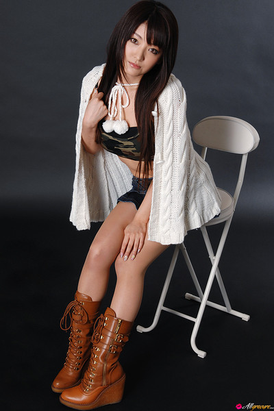 Eriko in Okabe from All Gravure