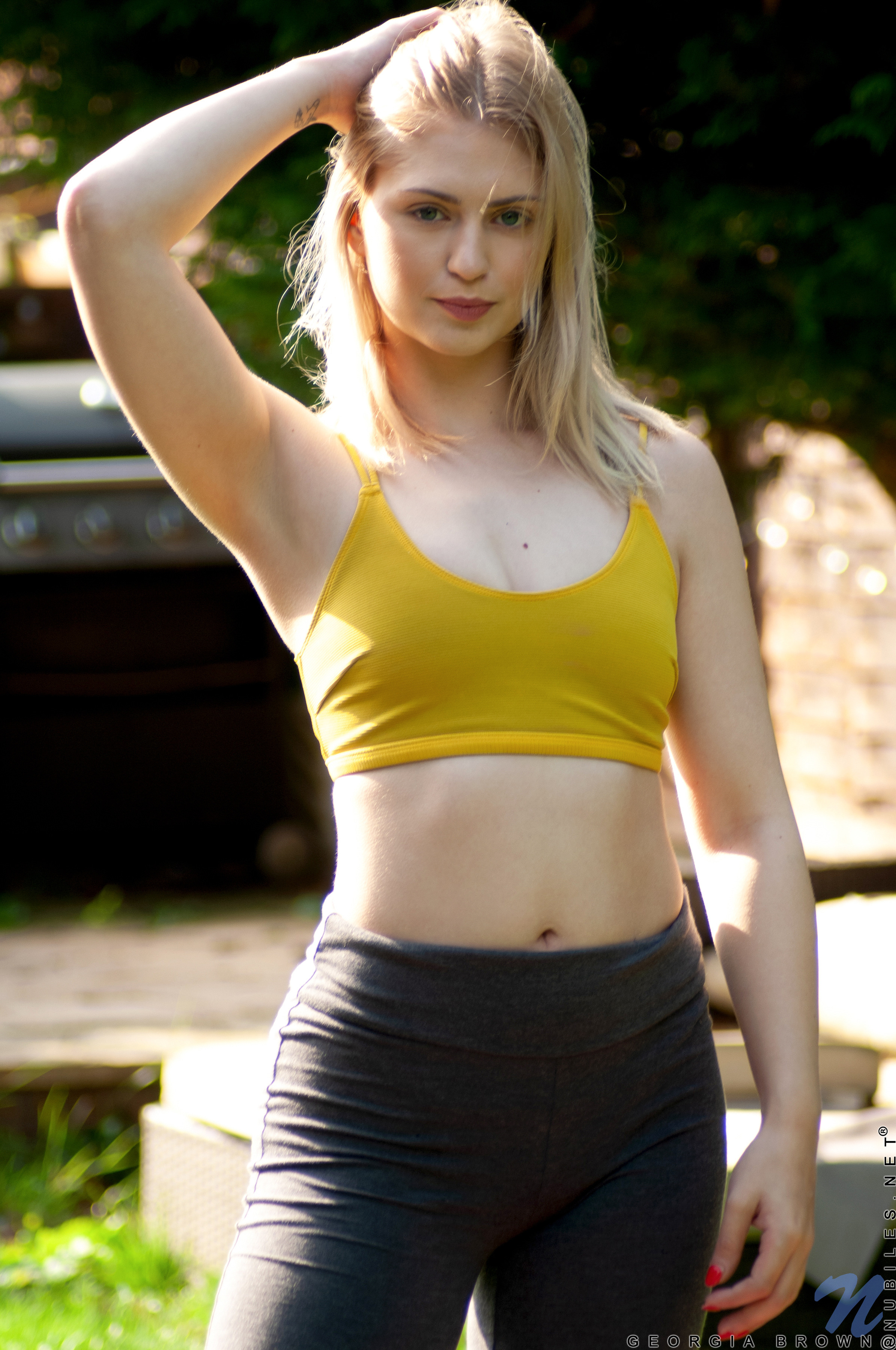 Georgia Brown in Nubiles set Fit For Fun