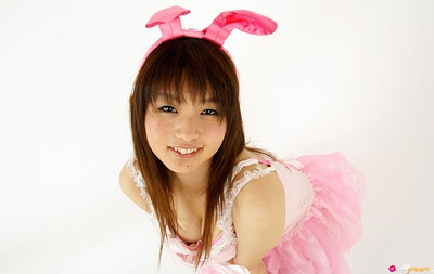 Miyu in Bunny Student from All Gravure