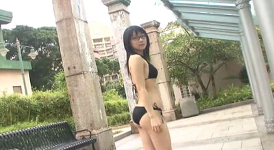 Flirty and playful charmer Ami Tokito flaunts her sexy body