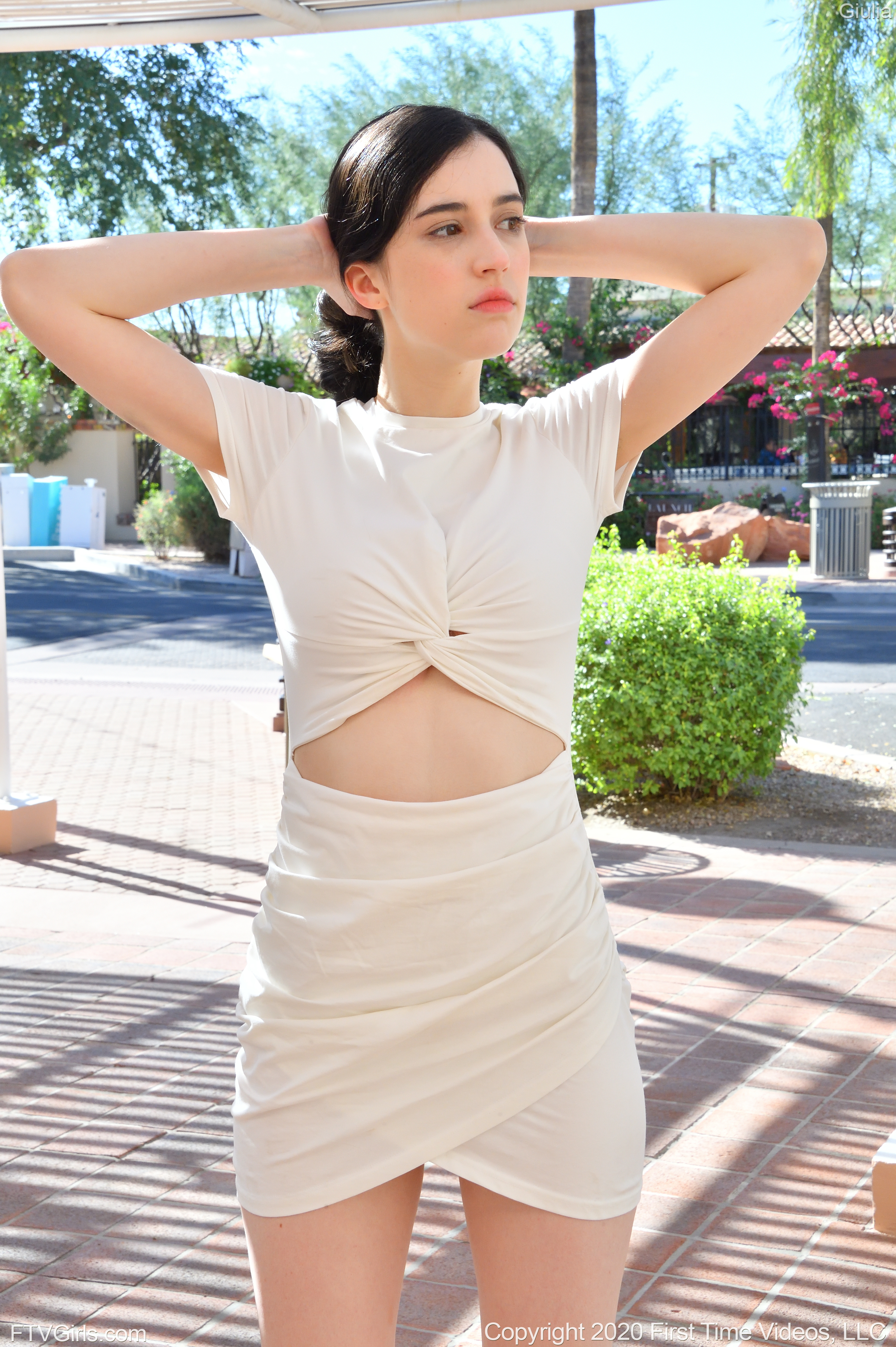 Giulia in Ftv Girls set A White Classic