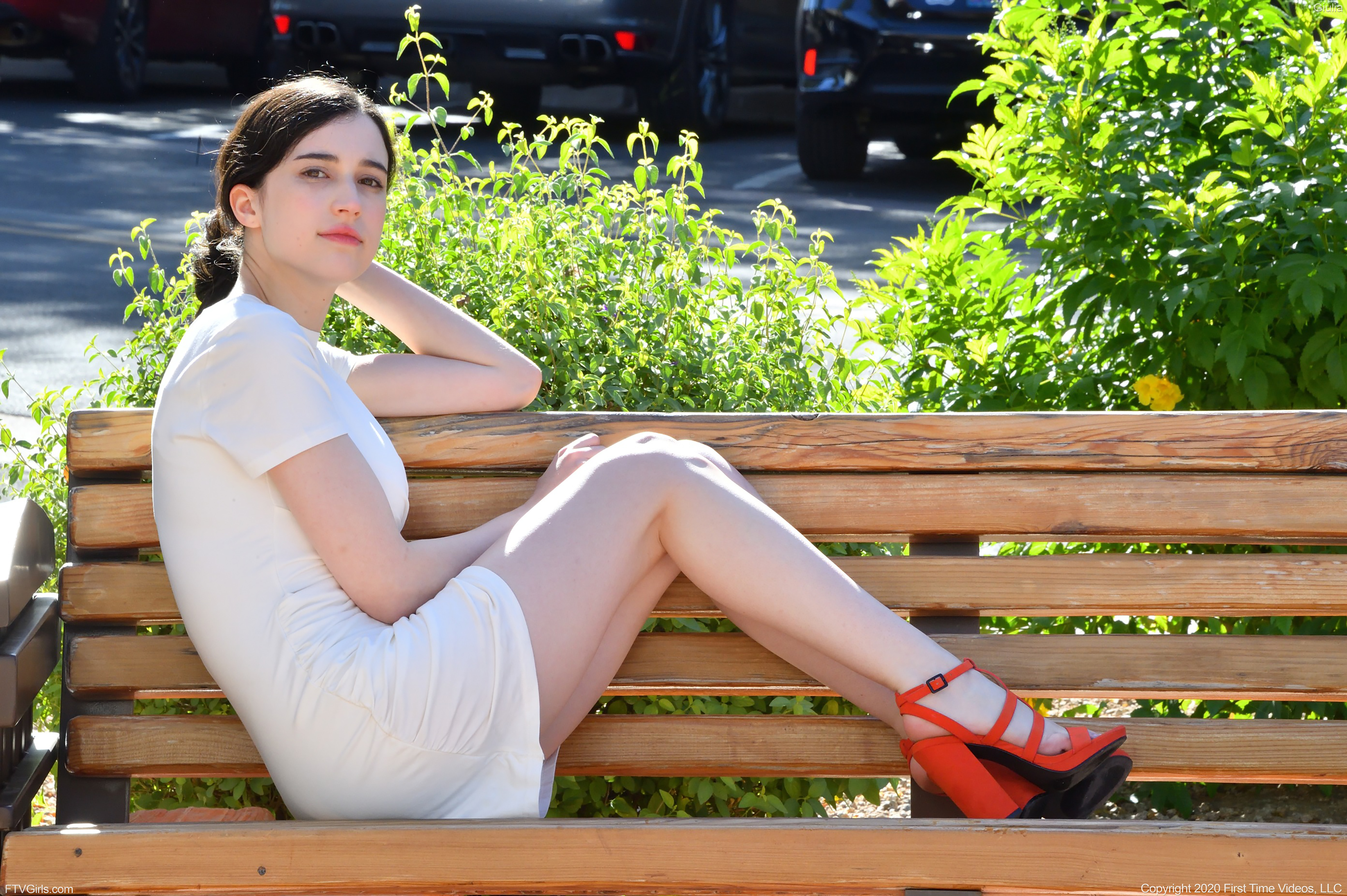 Giulia in Ftv Girls set A White Classic