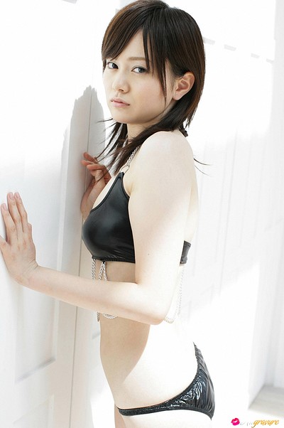 Akiko Seo in Leather Standard from All Gravure