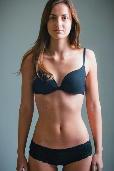 Josephine in Test Shoots set Fitness trainer