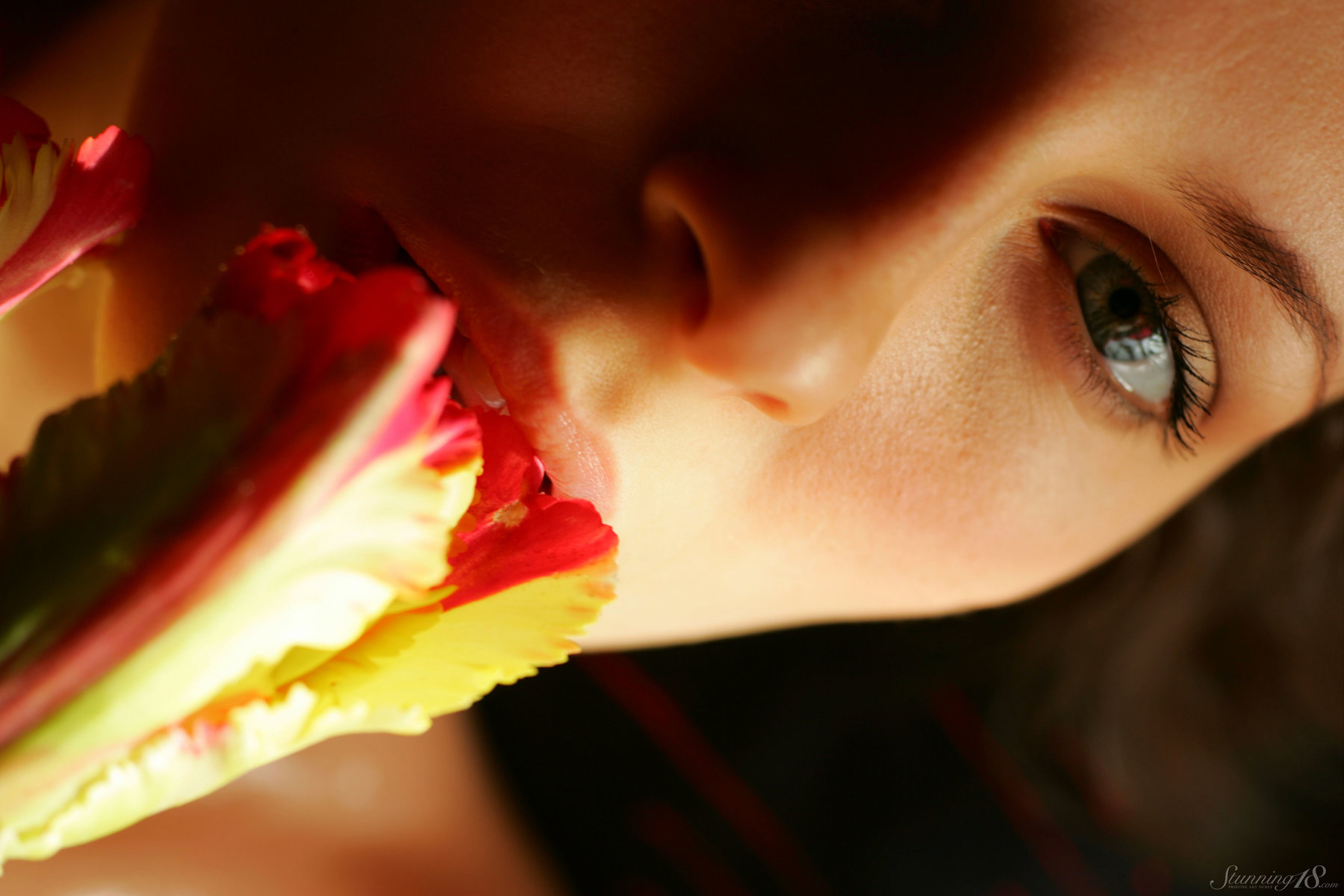 Liala in Stunning 18 set Pussy in flowers-2267845